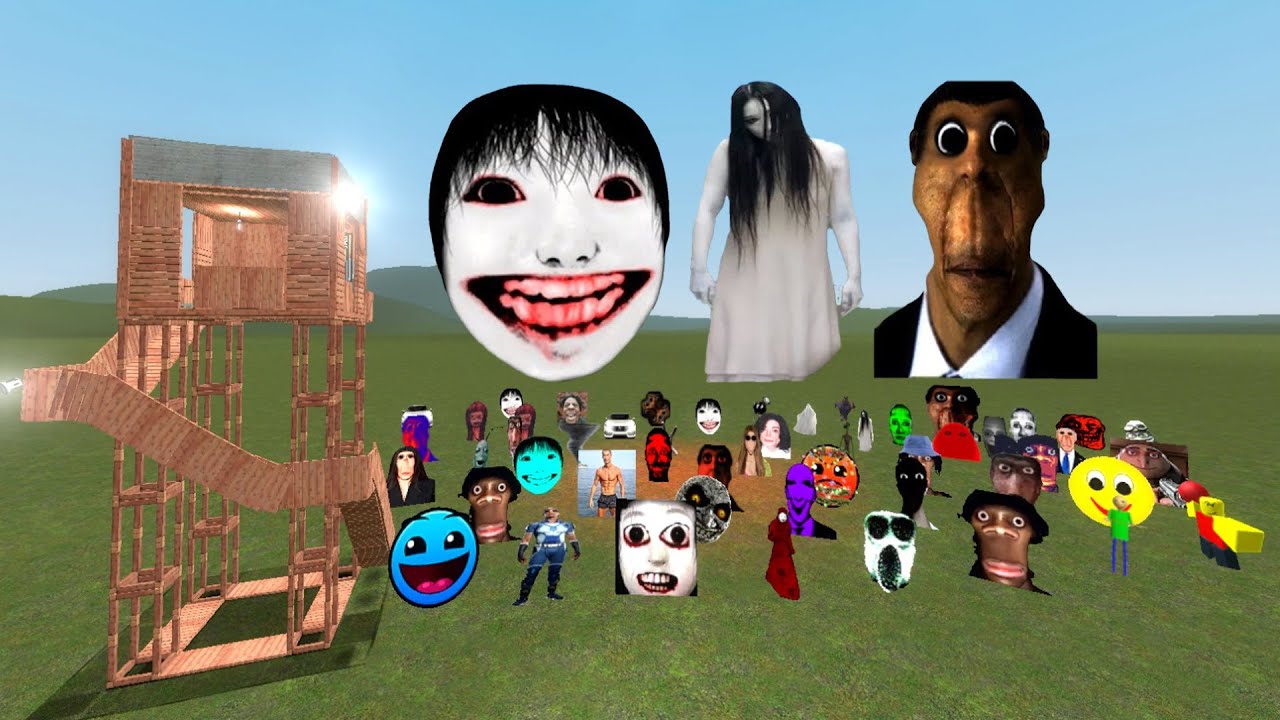 Too Much Nextbots Vs Towers  - Garry's Mod