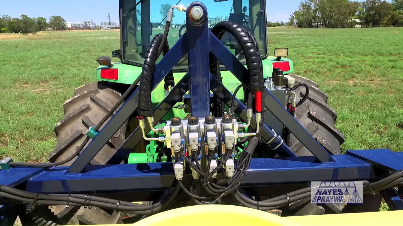 Hayes Spraying Three Point Linkage 3PL Boomspray