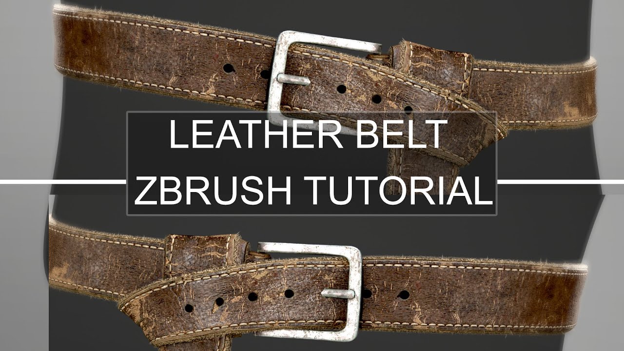 Создание кожаного ремня в ZBrush
