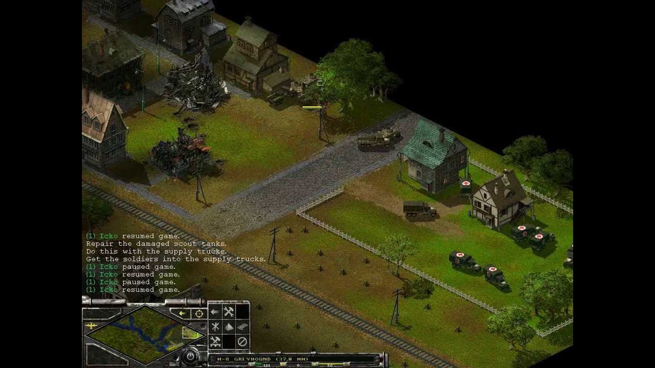 Sudden Strike - Allied Campaign Mission One