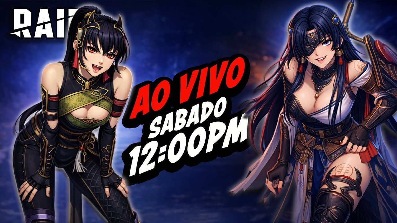 LIVE ANIVERSÁRIO 1 MÊS DO CANAL! 🎉 Raid F2P AO VIVO