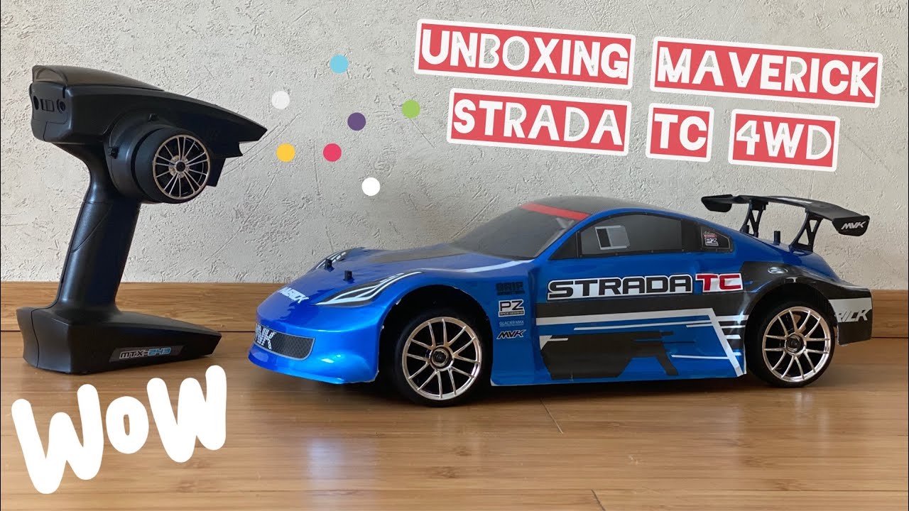 Распаковка Maverick STRADA TC - ДЕШЕВО и СЕРДИТО - СМОТРЕТЬ ВСЕМ! | poritor rc