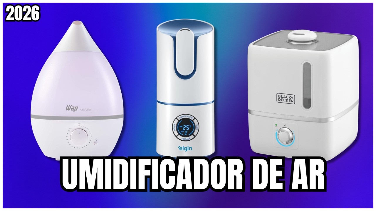Qual melhor UMIDIFICADOR DE AR para comprar? Melhor Umidificador de Ambiente em 2026