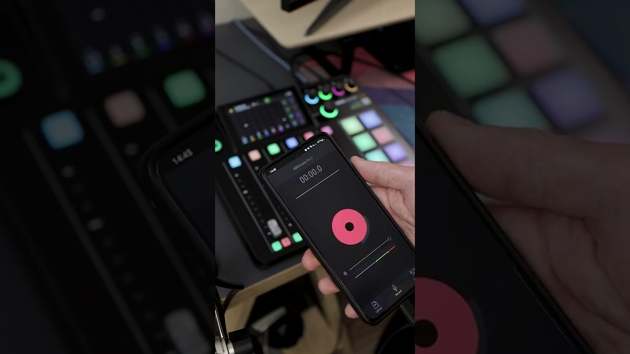 Как записать видео напрямую со смартфона с помощью RodeCaster Pro II | 