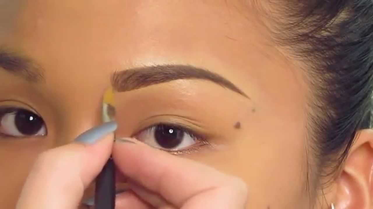 makeupartisten schule - MAF - Augenbrauen Tutorial