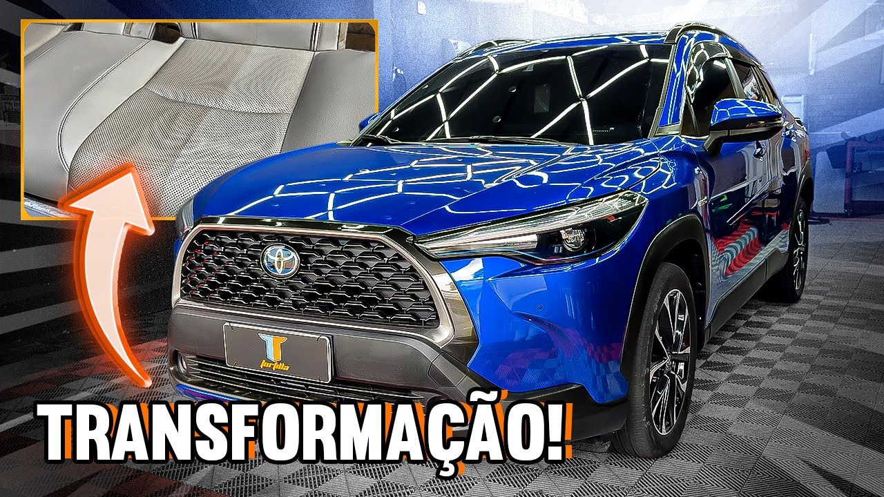 ⚠️ CARRO COM POUCO TEMPO DE USO PRECISA DE HIGIENIZAÇÃO INTERNA? Toyota Corolla Cross!