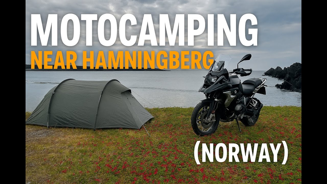 Epic Motocamping Adventure to Remote Hamningberg, Norway 🇳🇴 | Arctic Motorcycle Camping