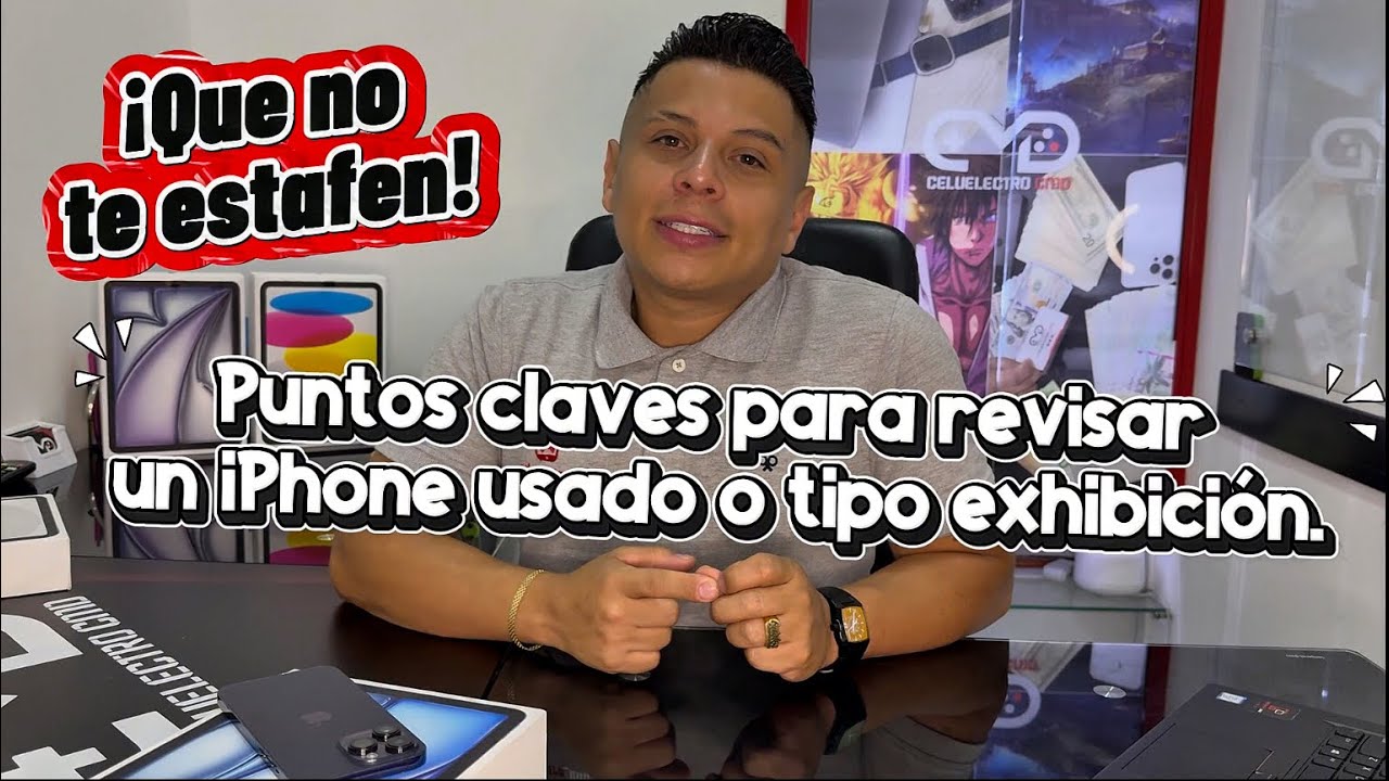 📱Antes de comprar un iPhone usado o tipo exhibici&oacute;n, &iexcl;mira este video! 📲