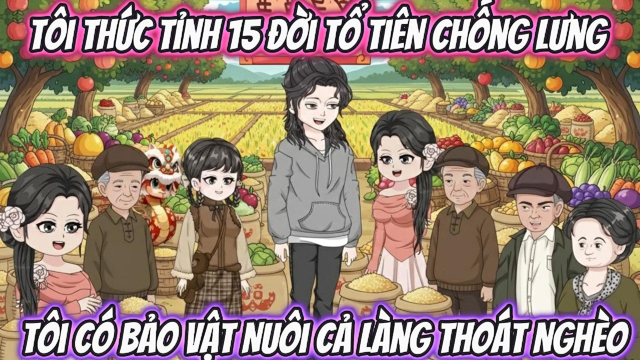 Tôi Thức Tỉnh 15 Đời Tổ Tiên Chống Lưng, Tôi Có Bảo Vật Nuôi Cả Làng Thoát Nghèo | Phan Vietsub
