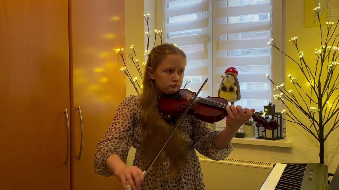 Тіана Чумакова &laquo;Етюд&raquo; О. Станко #Violin #ViolinEtude #MusicForKids