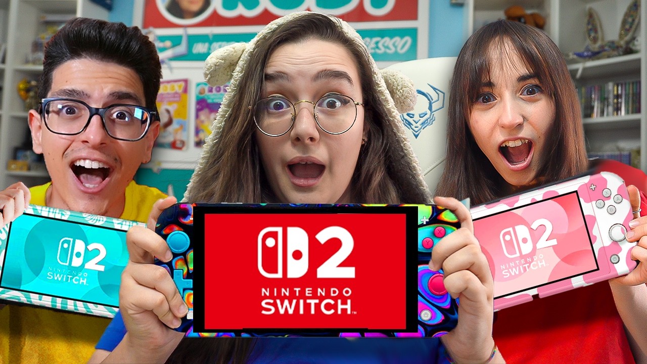 DECORIAMO LE NOSTRE NINTENDO SWITCH 2 NELLA VITA REALE CON ROBY LORENZIST E JENNY