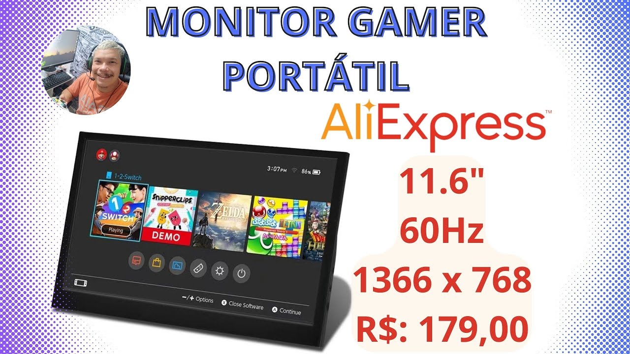 Monitor Portátil 11.6