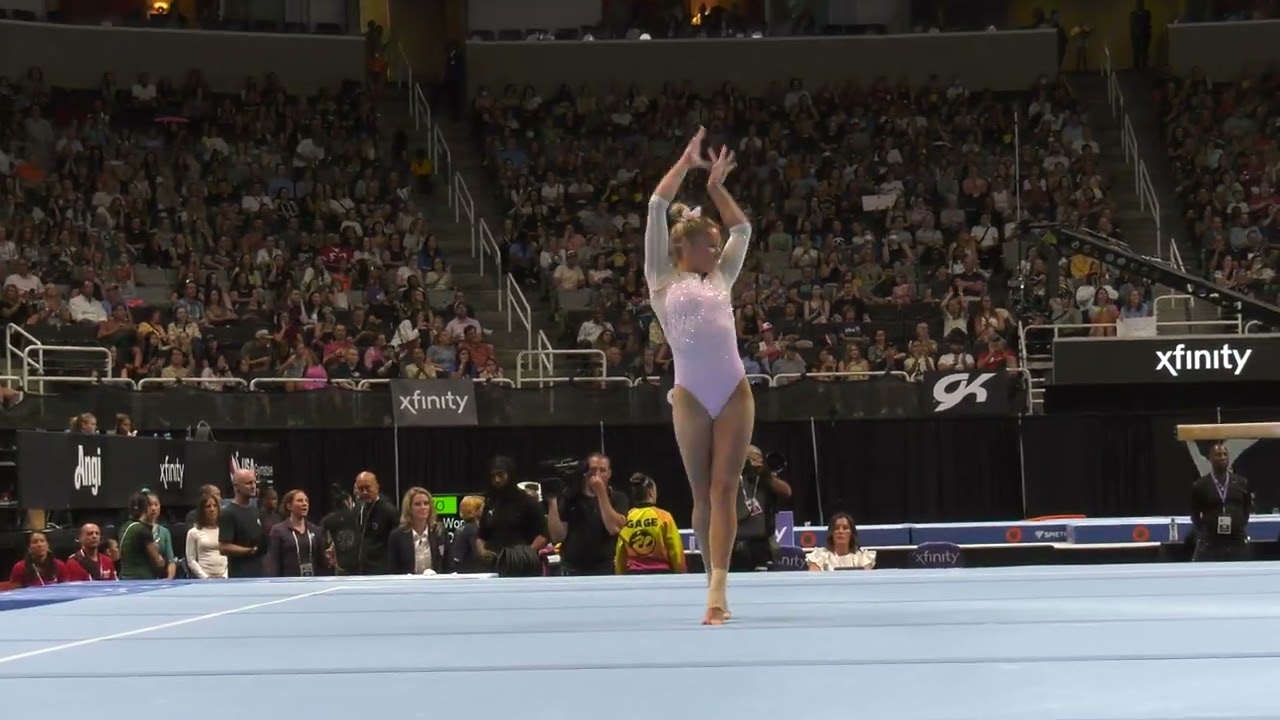 Charlotte Booth  - Floor Exercise -  2023 Xfinity U.S.  Championships  - Senior Women Day 2