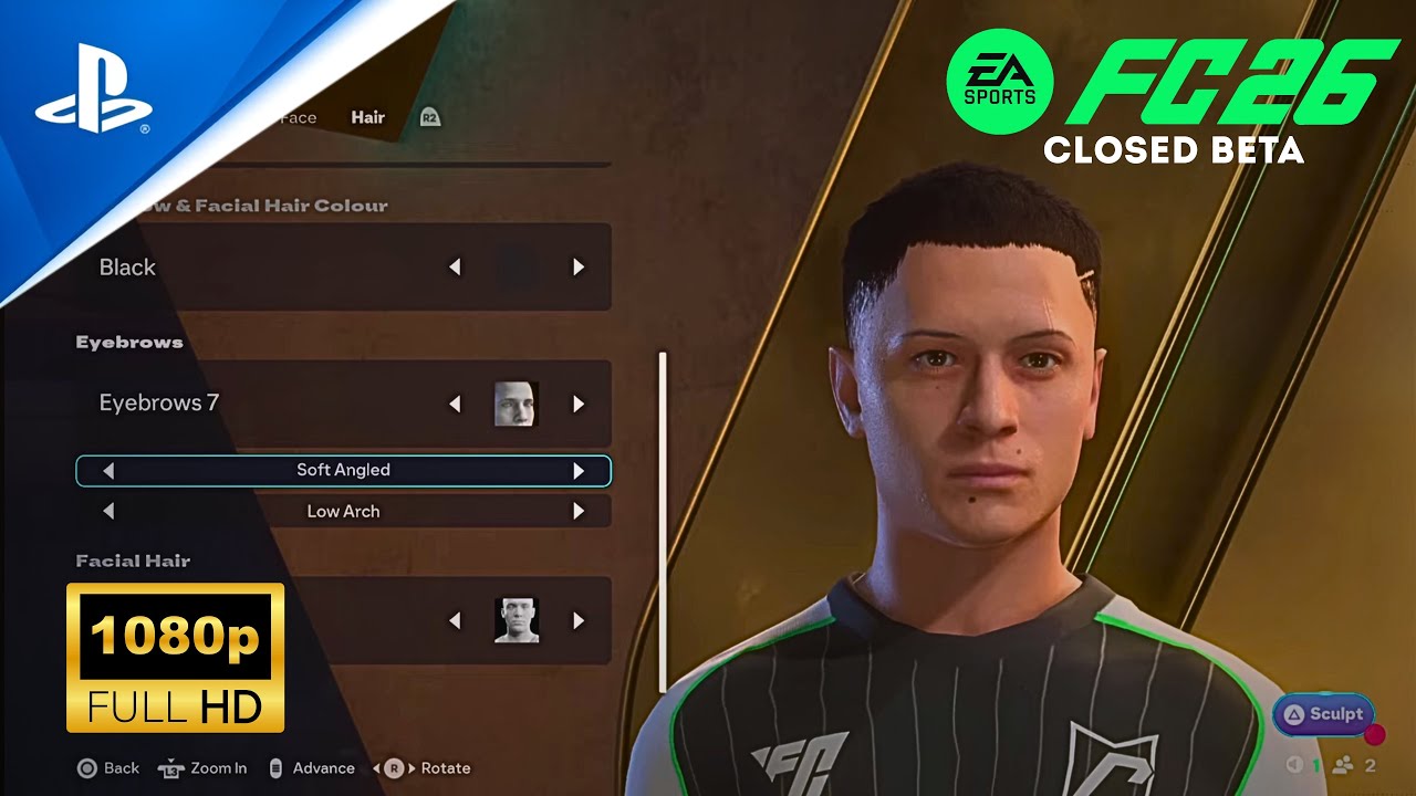 EA Sports FC 26 BETA | Pro Clubs - Create Player | PS5&trade;