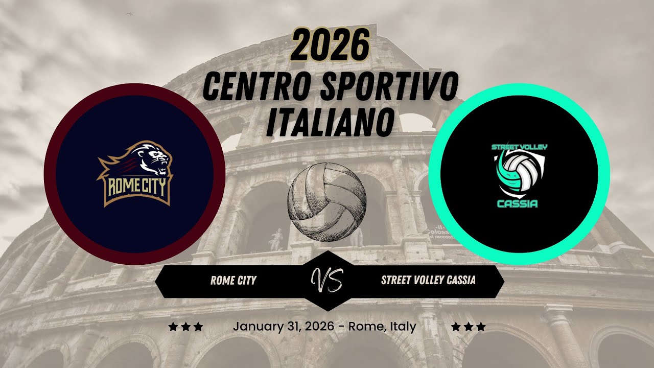 2026 CSI Roma - Rome City vs Street Volley Cassia