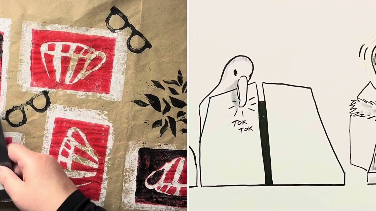 A Rough n Ready Sketchbook tour and strip cartoons