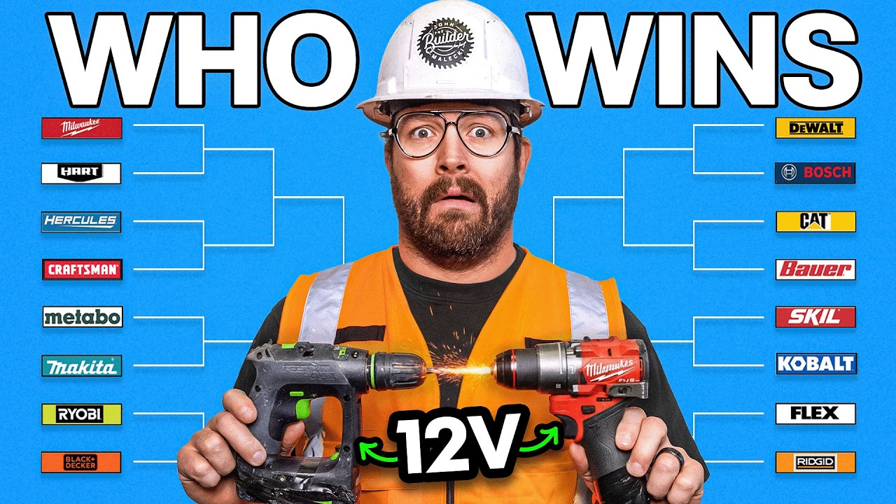 I Bought Every 12V Drill To Find The Most Durable
