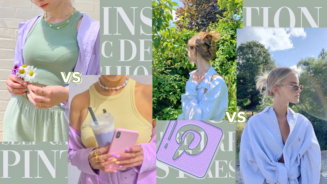 Recreating Pinterest Pictures!! Take My Instagram Photos with Me! Aesthetic Photo Inspo