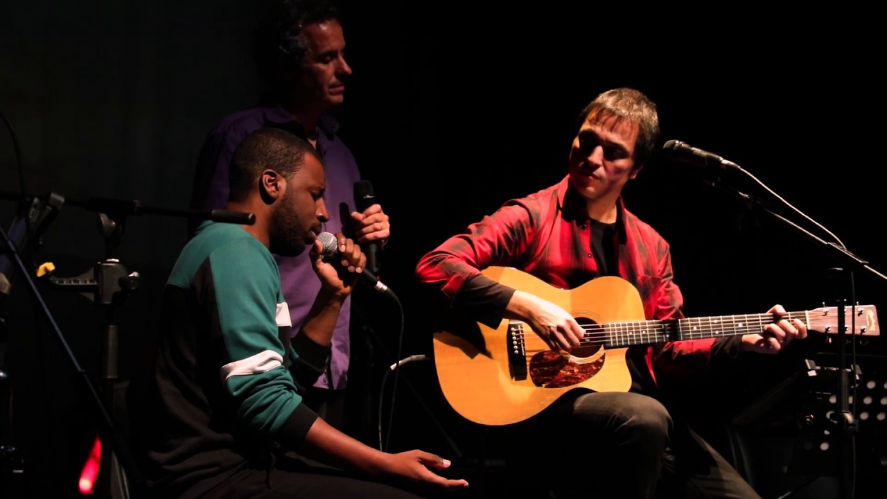 Luís Galrito com Dino D' Santiago e João Afonso  - Canção de embalar   Cine Teatro Louletano