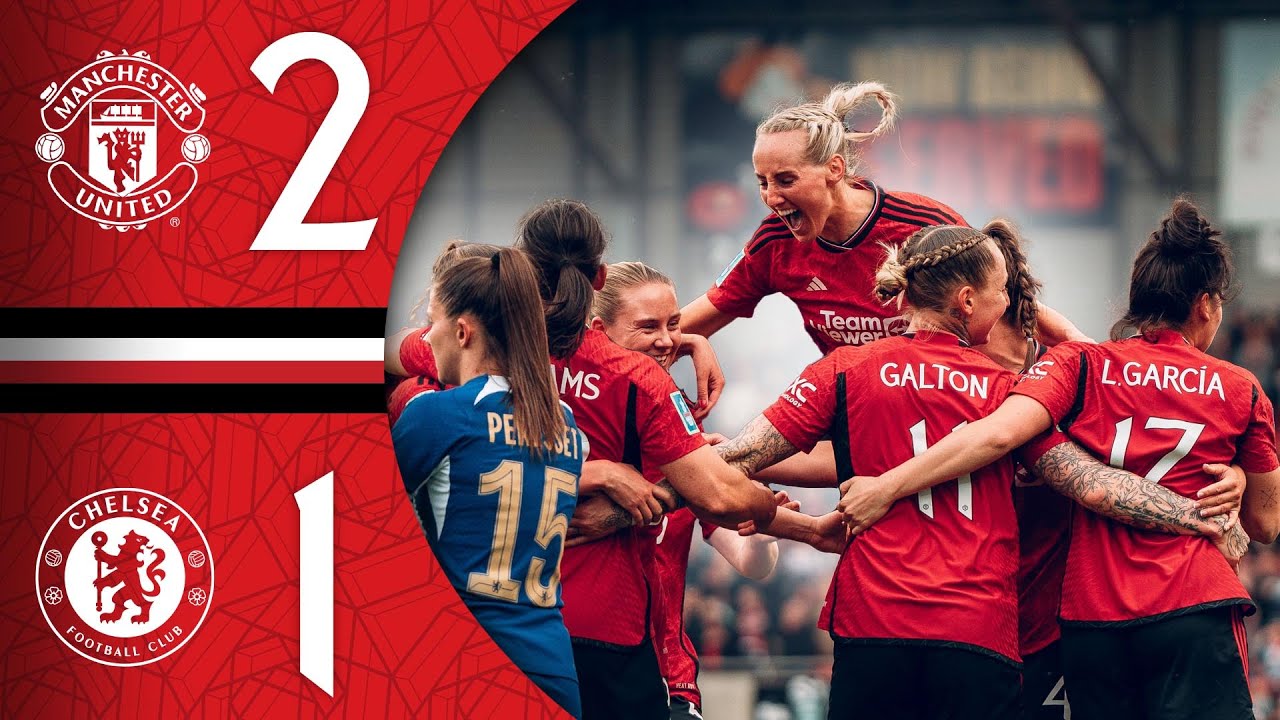 WEMBLEY, WEMBLEY 🎶 | Man Utd 2-1 Chelsea | Women's FA Cup