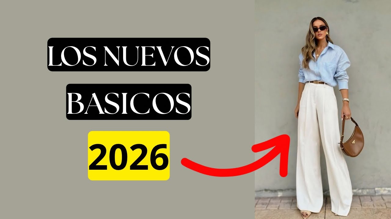 ✨COMO VESTIR ELEGANTE con BÁSICOS ESTILOSOS que te DURARÁN TODA LA VIDA /Tendencias 2026#viral #moda