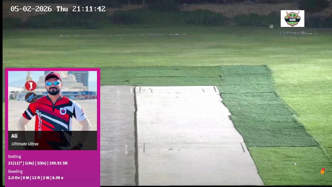 T-10 CORPERATE SEMIFINALS  2 / GOLDEN BAILS V/S ULTIMATE ULTRAS