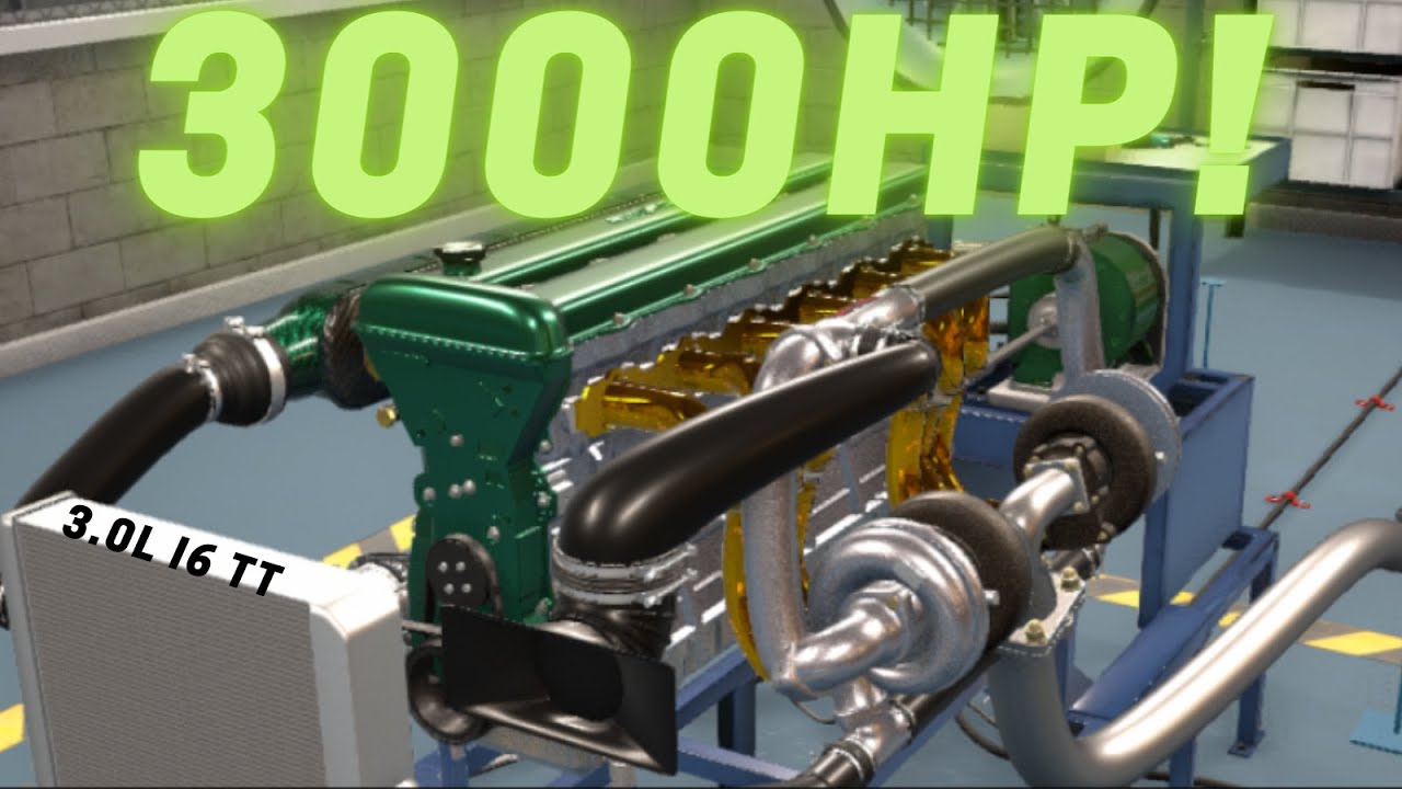 2JZ STYLE ENGINE BUILD! - Automation the car company tycoon