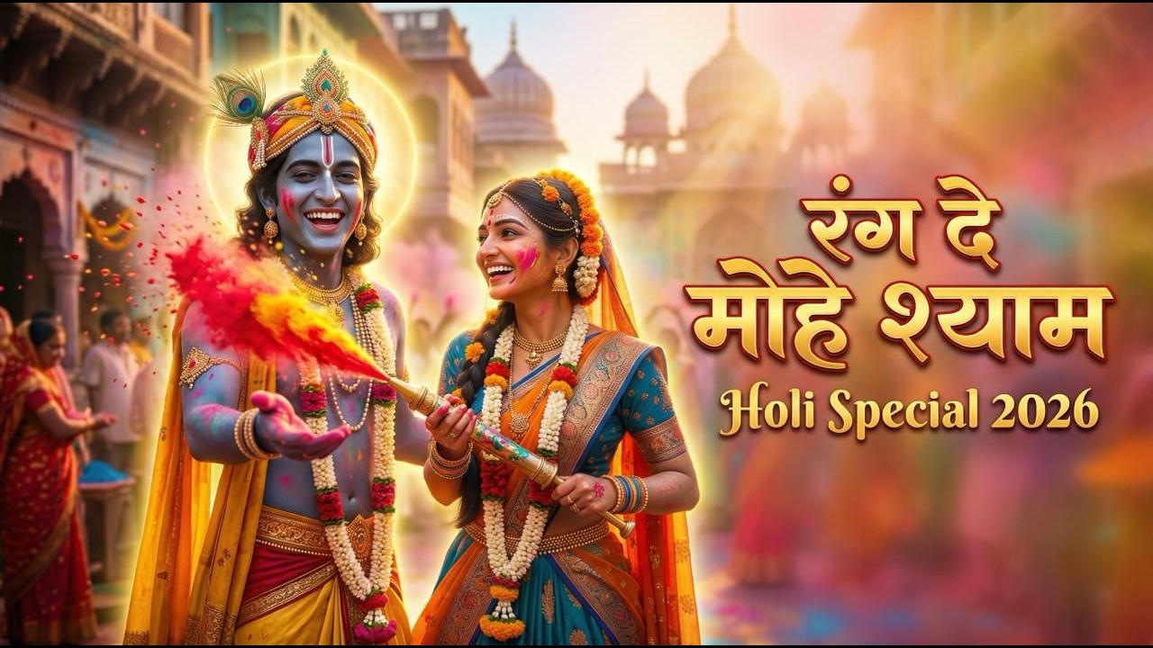 Rang De Mohe Shyam | Holi Special Radha Krishna Song 2026 | रंग दे मोहे श्याम | Holi Bhajan