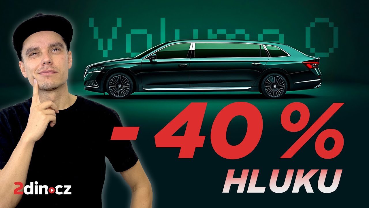 Škoda Superb 3 - Kompletní odhlučnění