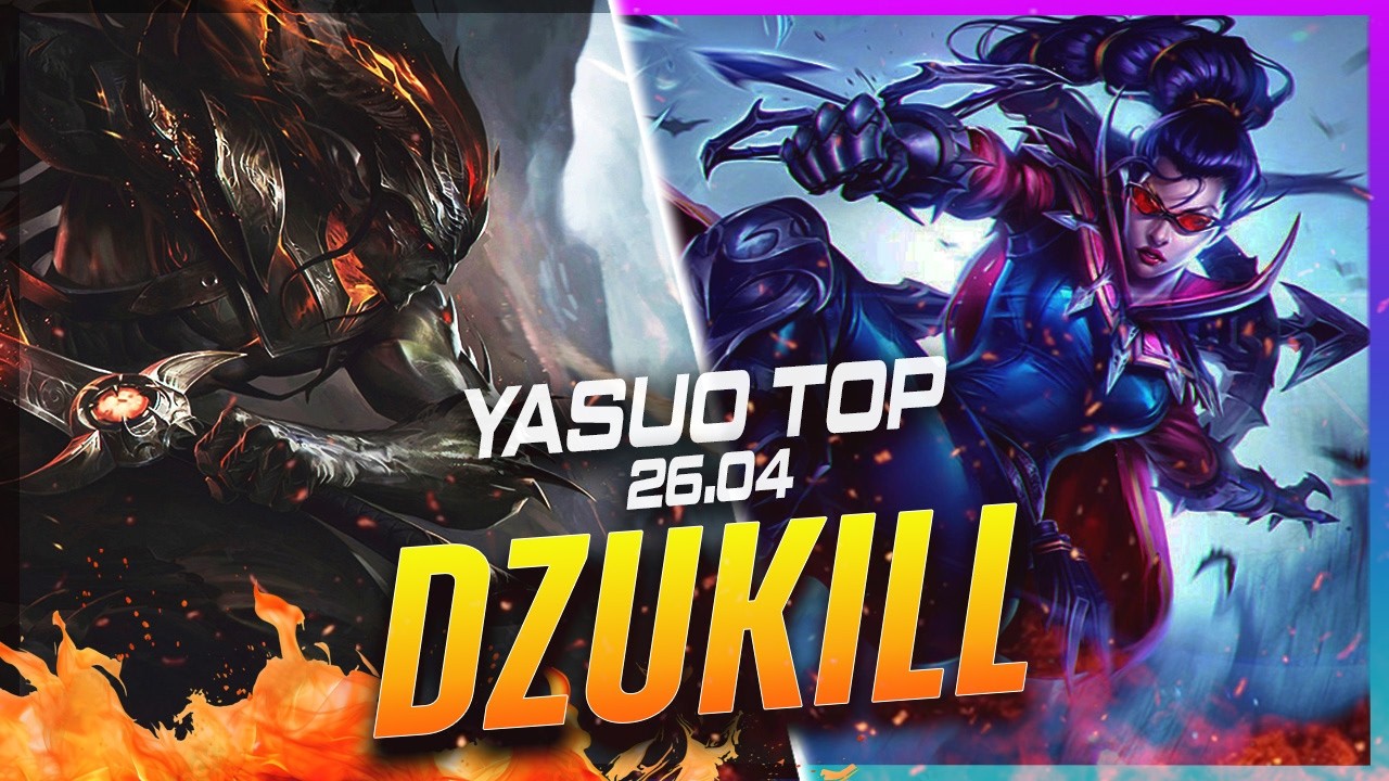 Dzukill - Yasuo vs Vayne TOP Patch 26.4 - Grandmaster Yasuo Gameplay