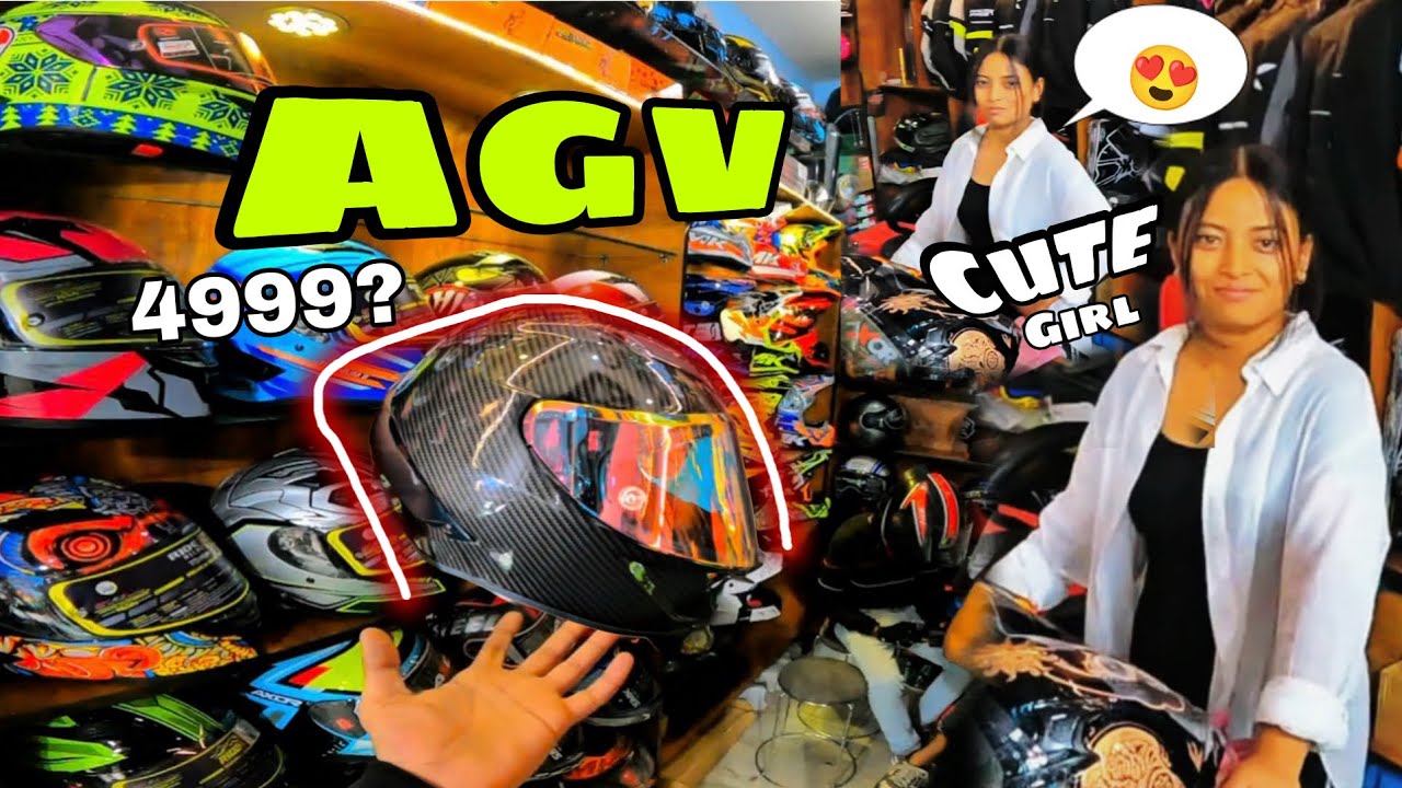 Siliguri virel Helmet ⛑️ shop AGV stoke in West Bengal @spider3.0