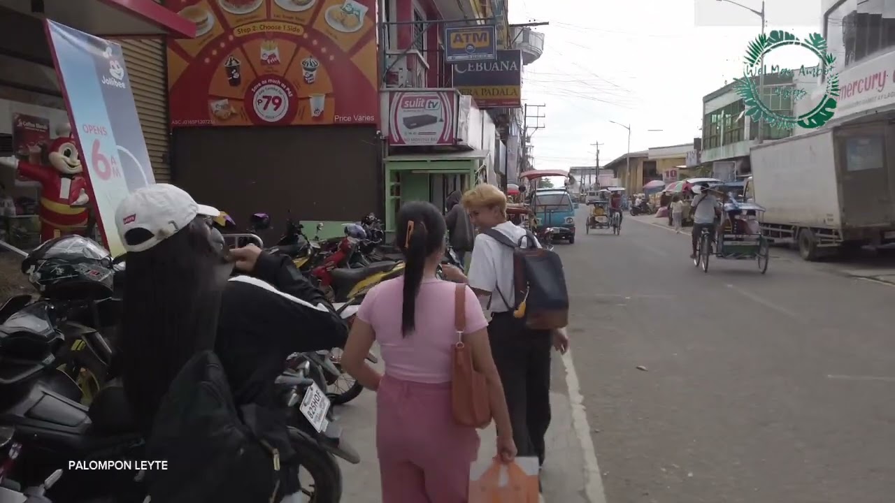 Palompon Leyte walk tour down town Palompon Leyte  #palomponleyte