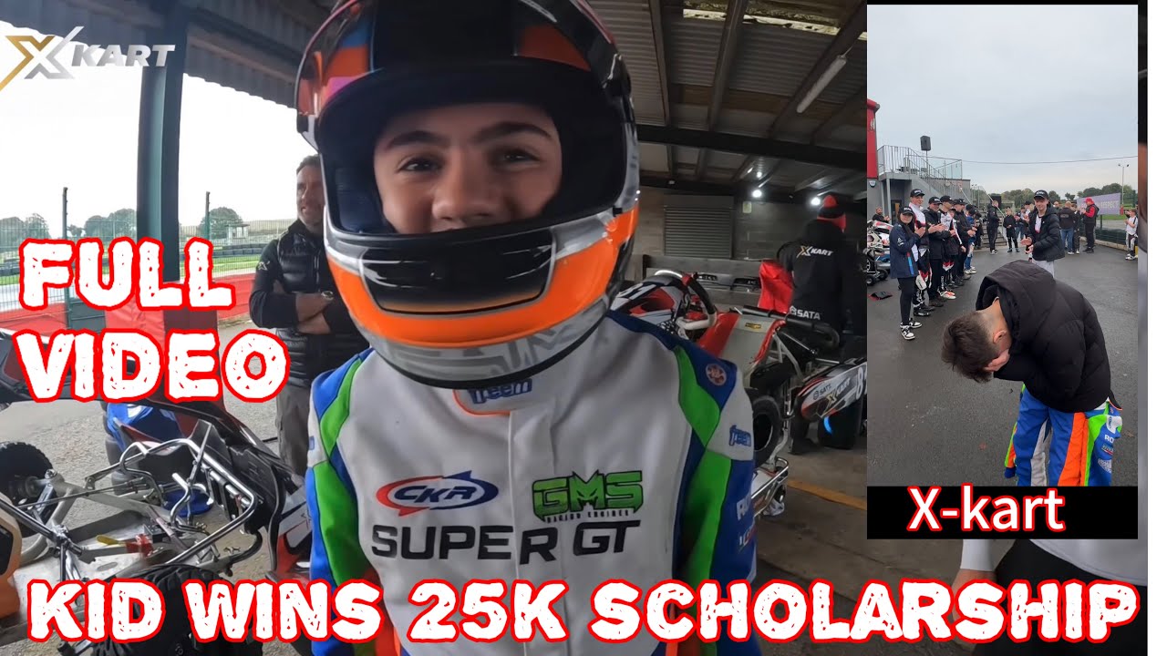 25k up for grabs - XKART Scholarship day at Whilton Mill