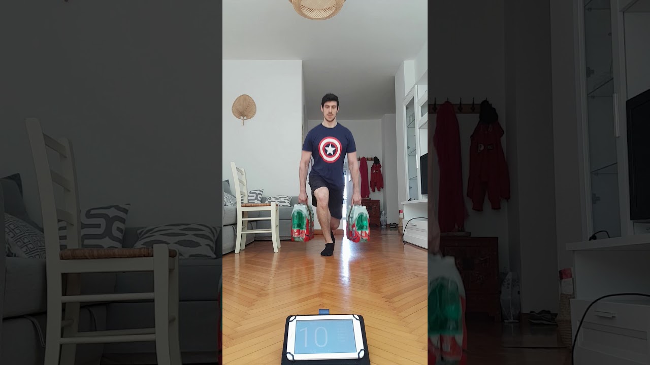 Tabata livello 4 - 05 / Allenamento gambe