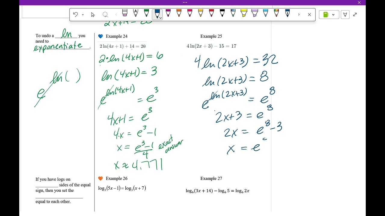 A2T Topic 6.4 Examples 24-29