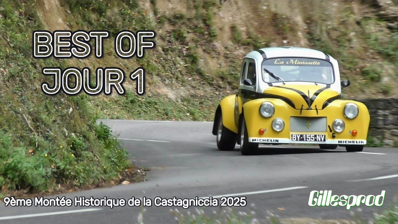 9ème Montée Historique de la Castagniccia 2025 Best Of Jour 1