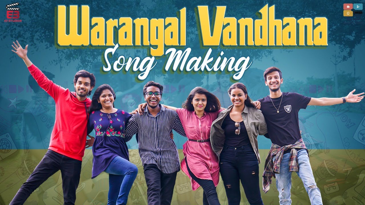 Warangal Vandhana song making video || E3 Studios || Tamada Media