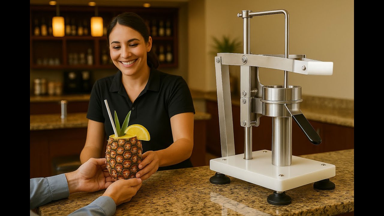 Pineapple TikiCup: The Commercial Pineapple Cup Corer for Show-Stopping Drinks