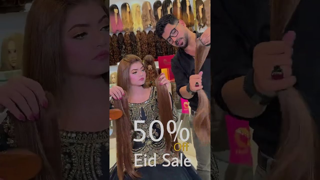 Celebrate Eid with 50% off on Kashees&rsquo; Hair Extensions & Wigs Shop now 🦋❤️ 💇🏼&zwj;♀️