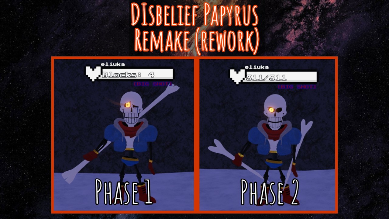 [CODES] Undertale: Timeline Collapse | Disbelief Papyrus Remake Showcase