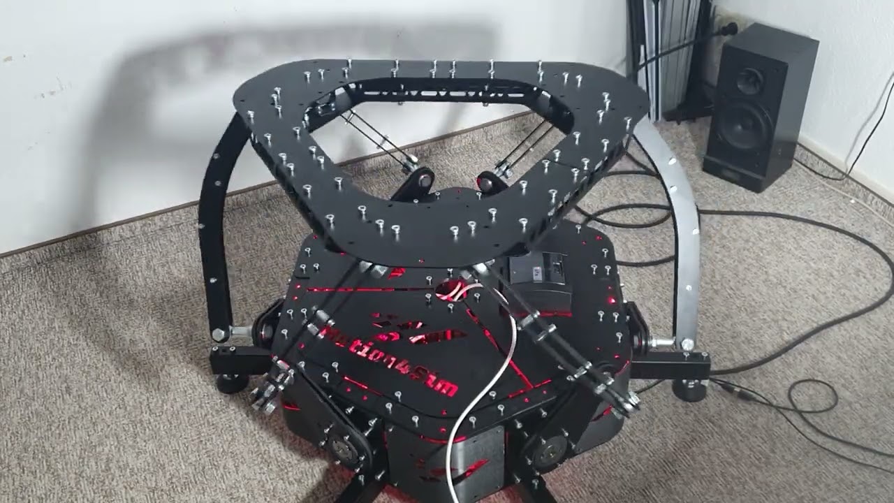 6dof Motion Rig mk3 kit manual joystick input