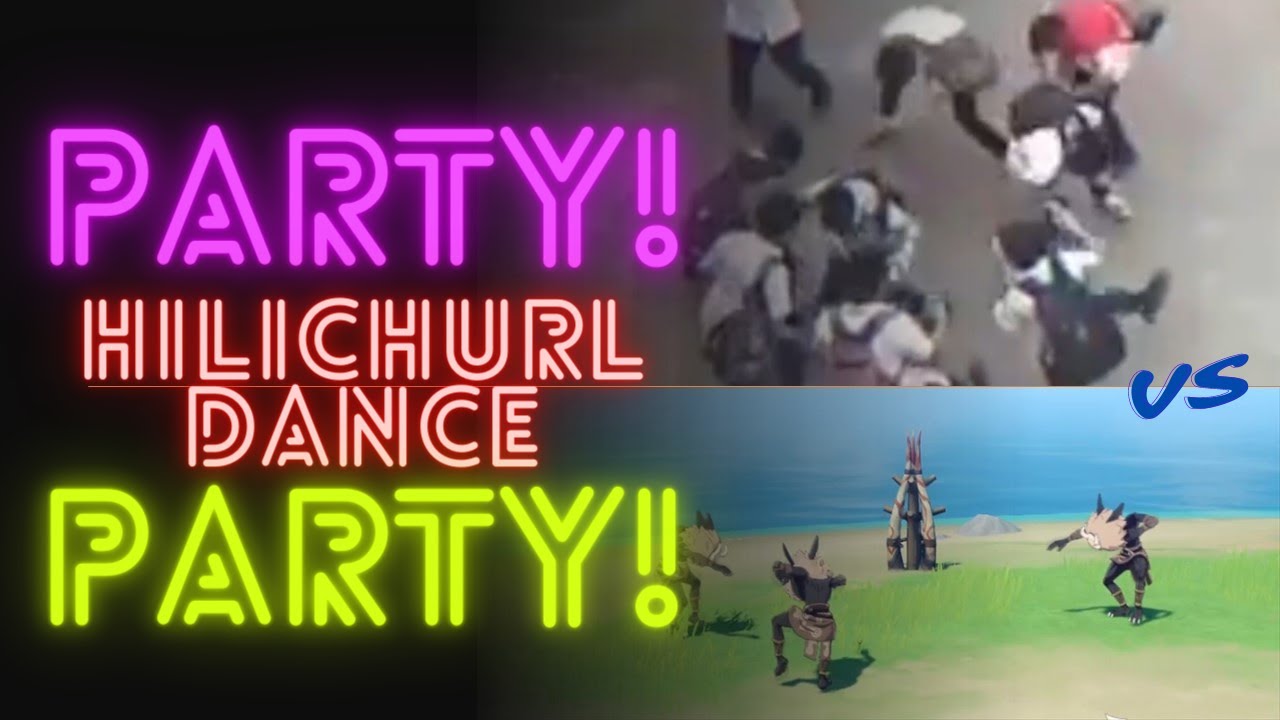 Hilichurl Dance in real life | Genshin Impact