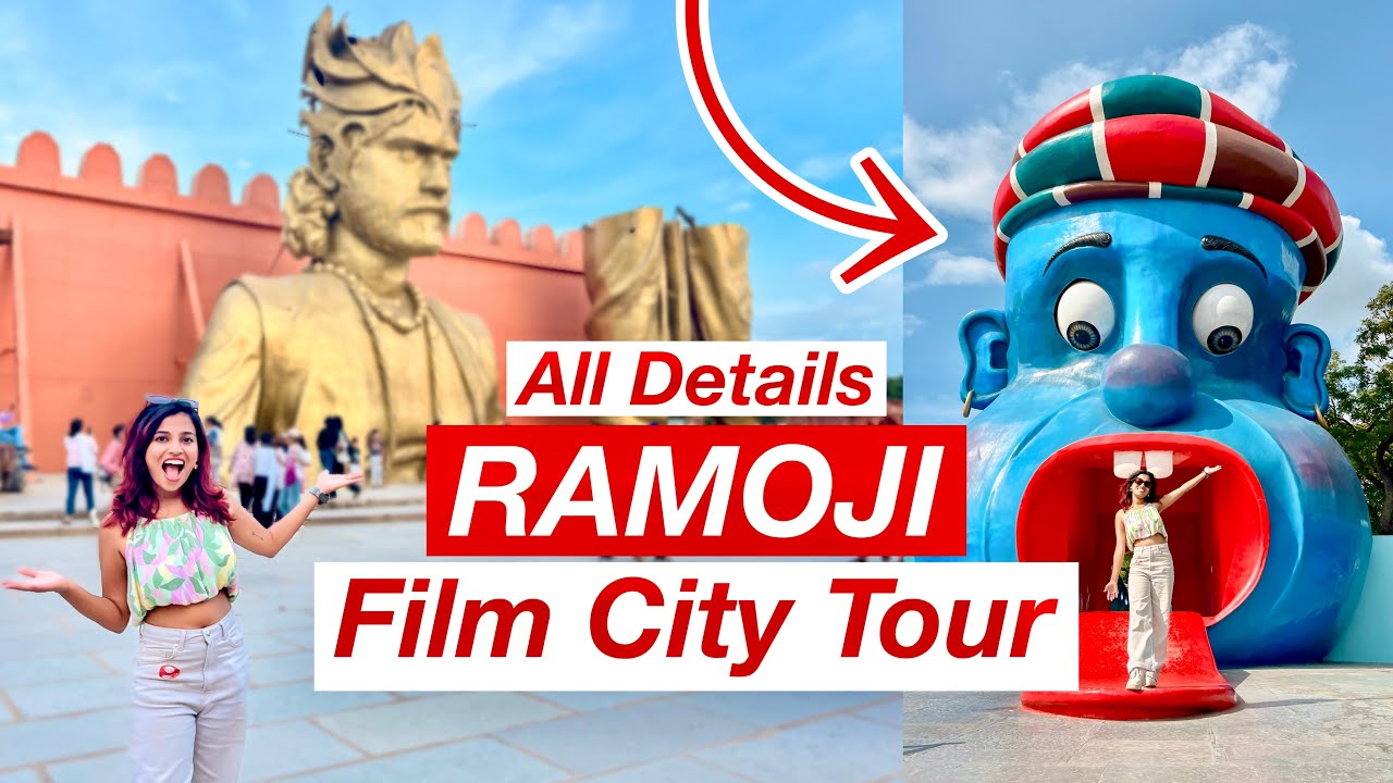 BEST PLACE TO SEE IN HYDERABAD - Ramoji Film City 😍