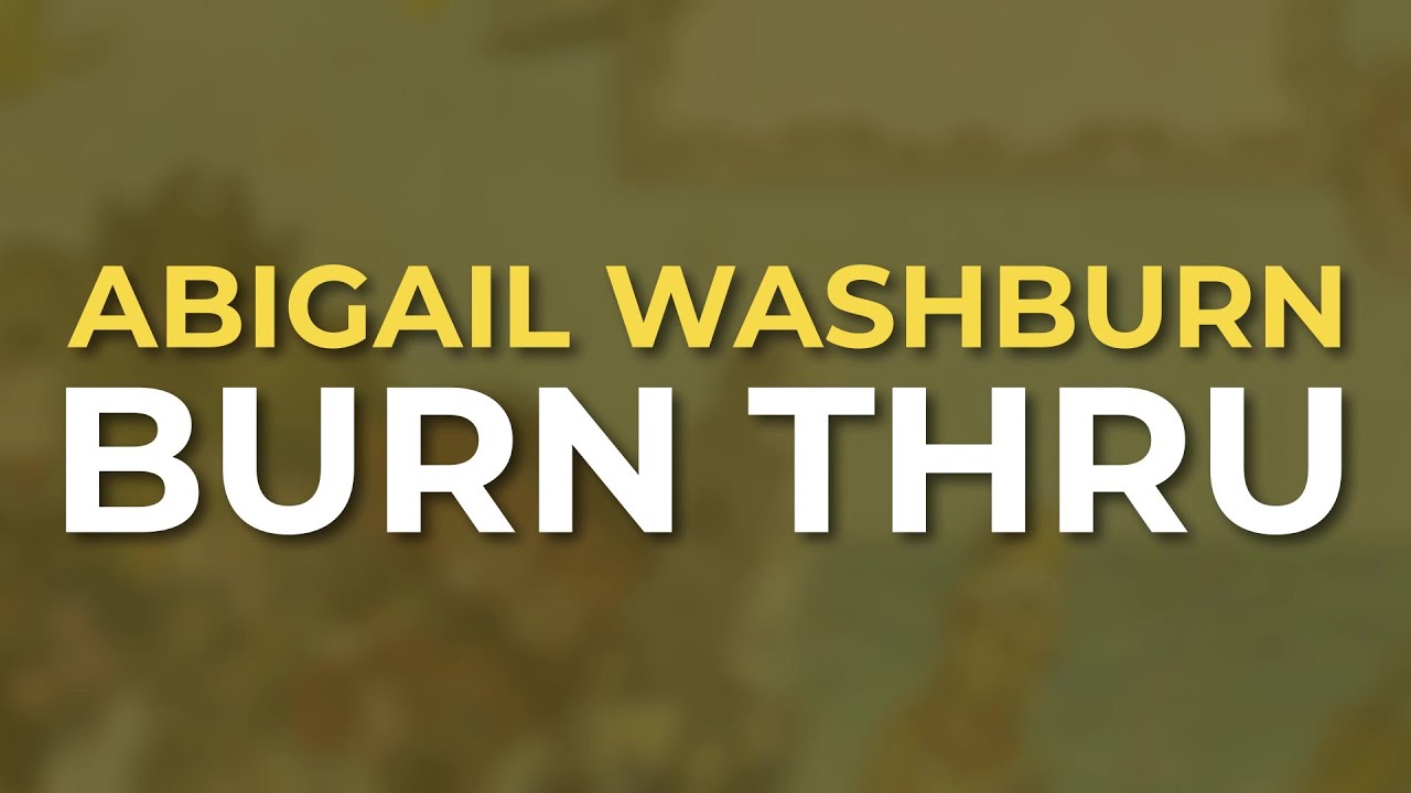 Abigail Washburn - Burn Thru (Official Audio) from City of Refuge