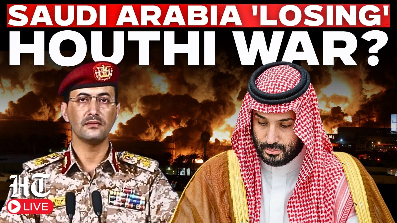 LIVE | Saudi 'Losing' Houthi War? MBS Panics As Cargo Ship Attacked, Then Drone Shot Down In Yemen?