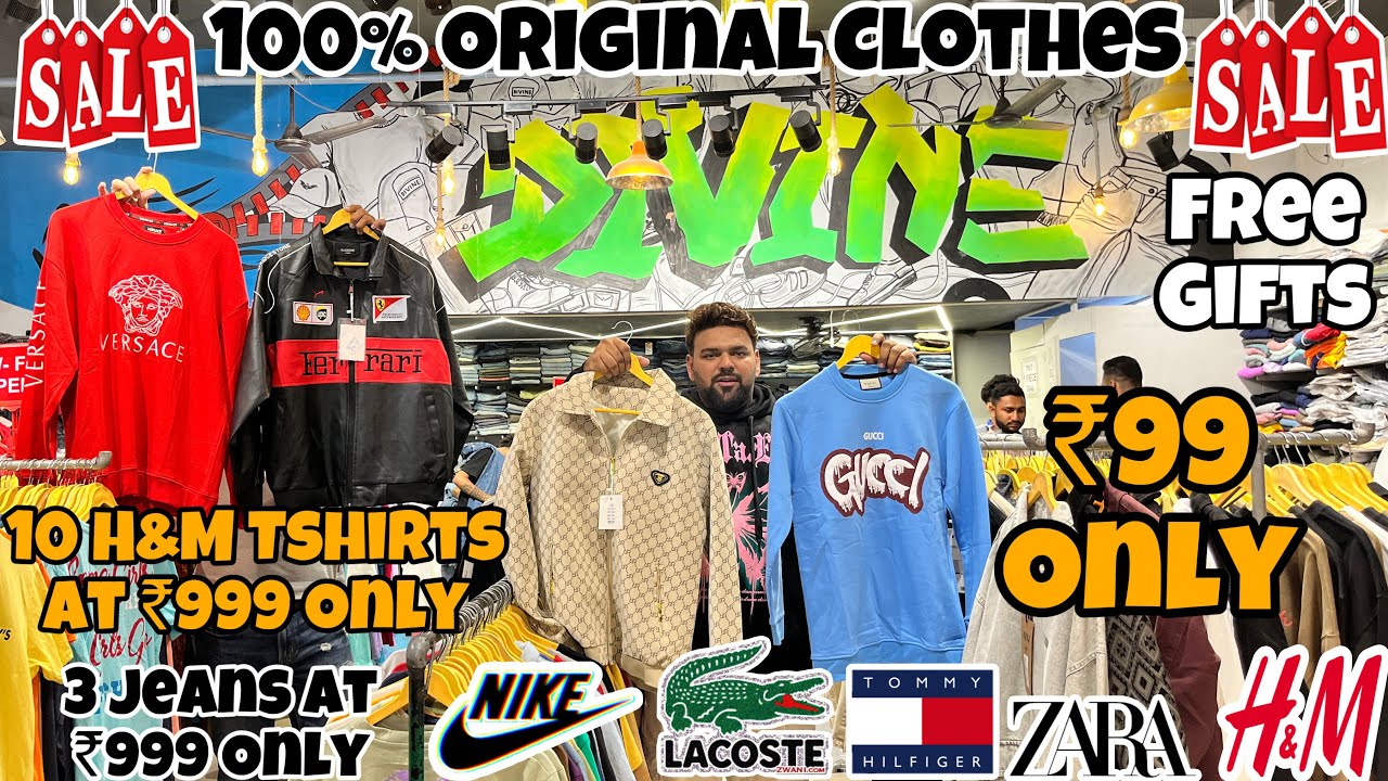 Divine Collection Mumbai | ₹99 Me Tshirts,Jackets,Hoodies,Jeans | Branded Clothes in Mumbai