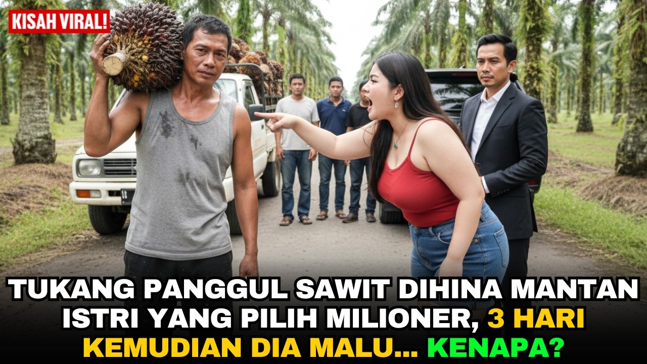 Kuli Sawit Dihina Mantan Istri Yang Pilih Milioner... 3 Hari Kemudian Ia Malu Sendiri