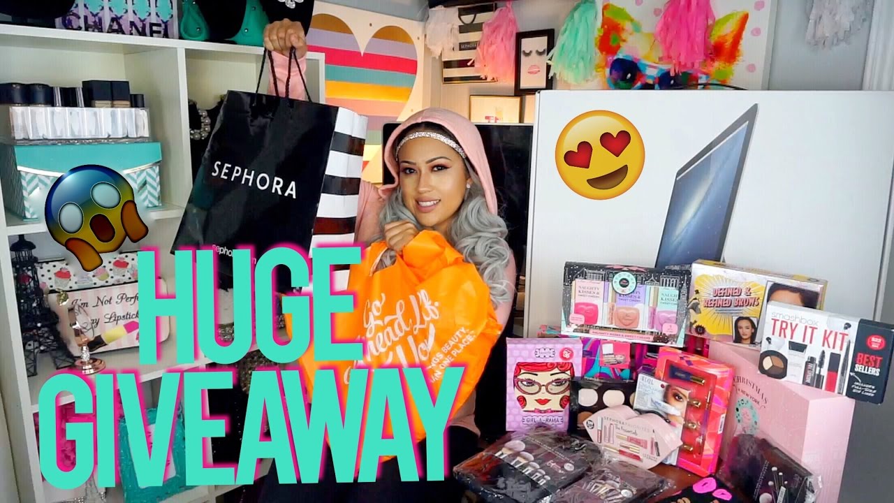 Huge Giveaway Worldwide! 2 Winners (OPeN Till 12/31/16)| Miriam Marroquin