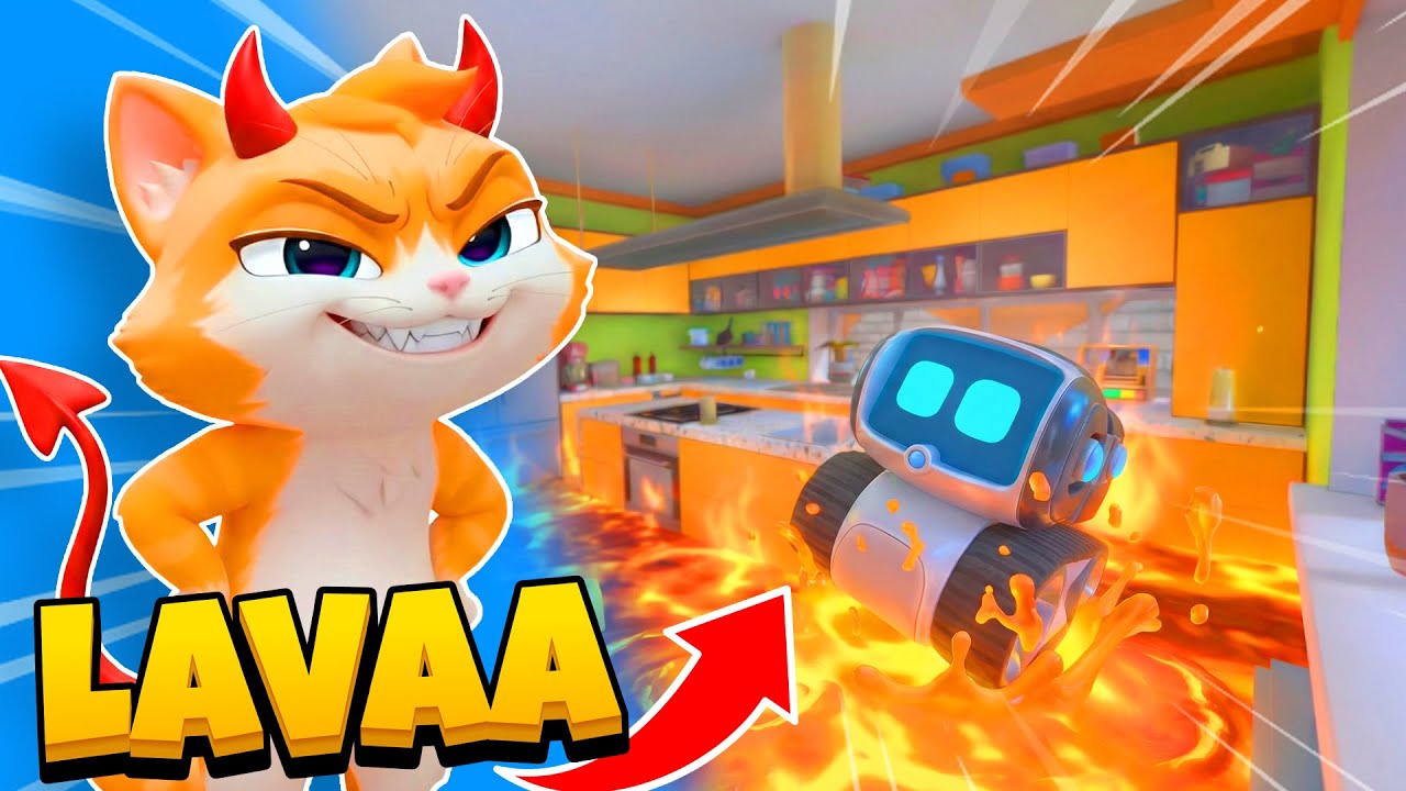 Floor is Lava... but in I AM CAT VR!