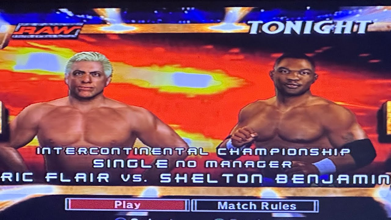 WWE Smackdown Vs Raw 2007 | February 20th 2006, Ric Flair Vs Shelton Benjamin, ICC | WWE Raw